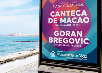 Conciertos gratuitos de verano Cádiz 2016 – Campaña