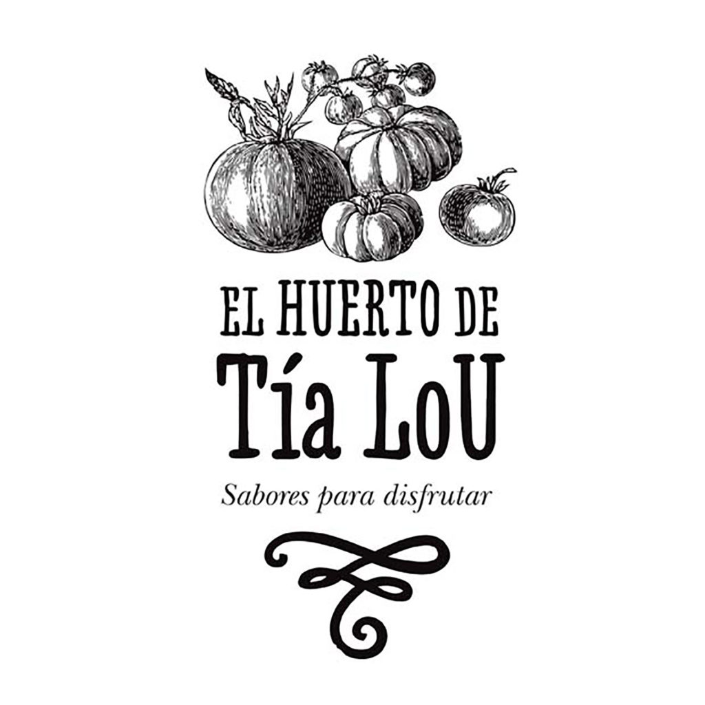 El Huerto de Tía Lou diseño de imagen corporativa