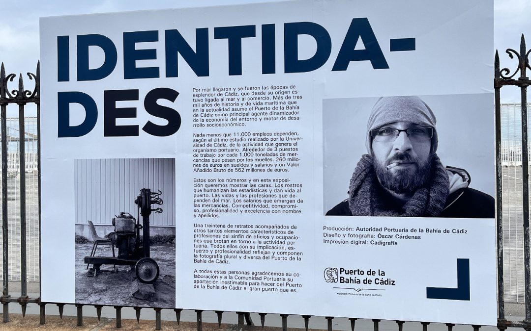 Autoridad Portuaria Bahía de Cádiz – Producción gráfica Exposición Identidades