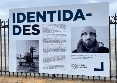 Autoridad Portuaria Bahía de Cádiz – Producción gráfica Exposición Identidades