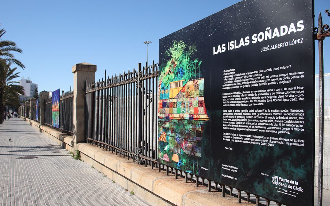 Autoridad Portuaria Bahía de Cádiz – Producción gráfica Exposición Las Islas Soñadas